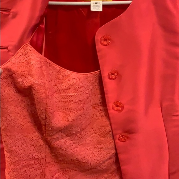 Women’s Dress Suit Jacket & sequin top - Picture 3 of 3